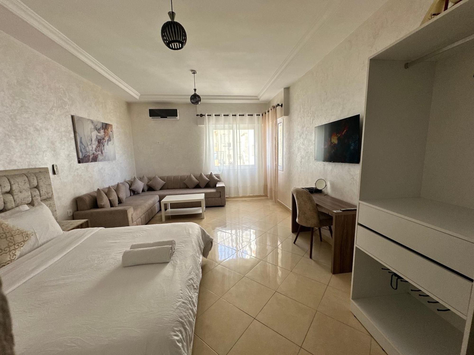 Joli Studio Vue Sur Mer - Gare Tgv Tanger Exteriör bild