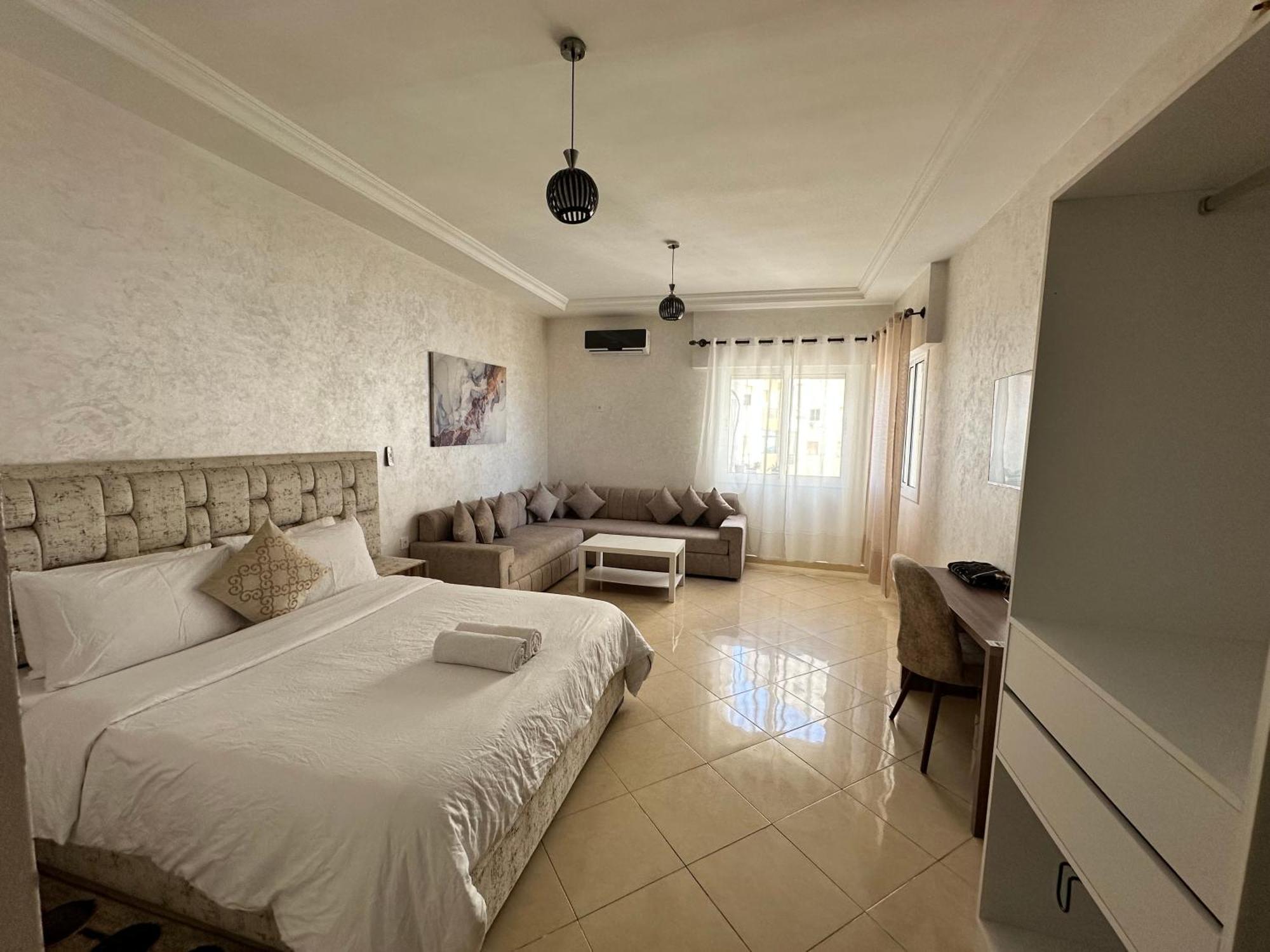 Joli Studio Vue Sur Mer - Gare Tgv Tanger Exteriör bild